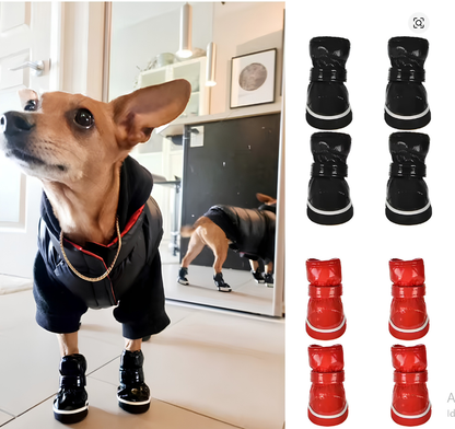 Chihuahua warm shoes for outside