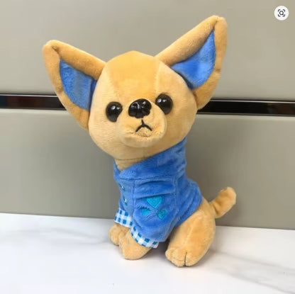 Chihuahua Toys 18cm Cartoon Stuffed Dog Doll Kids Toy